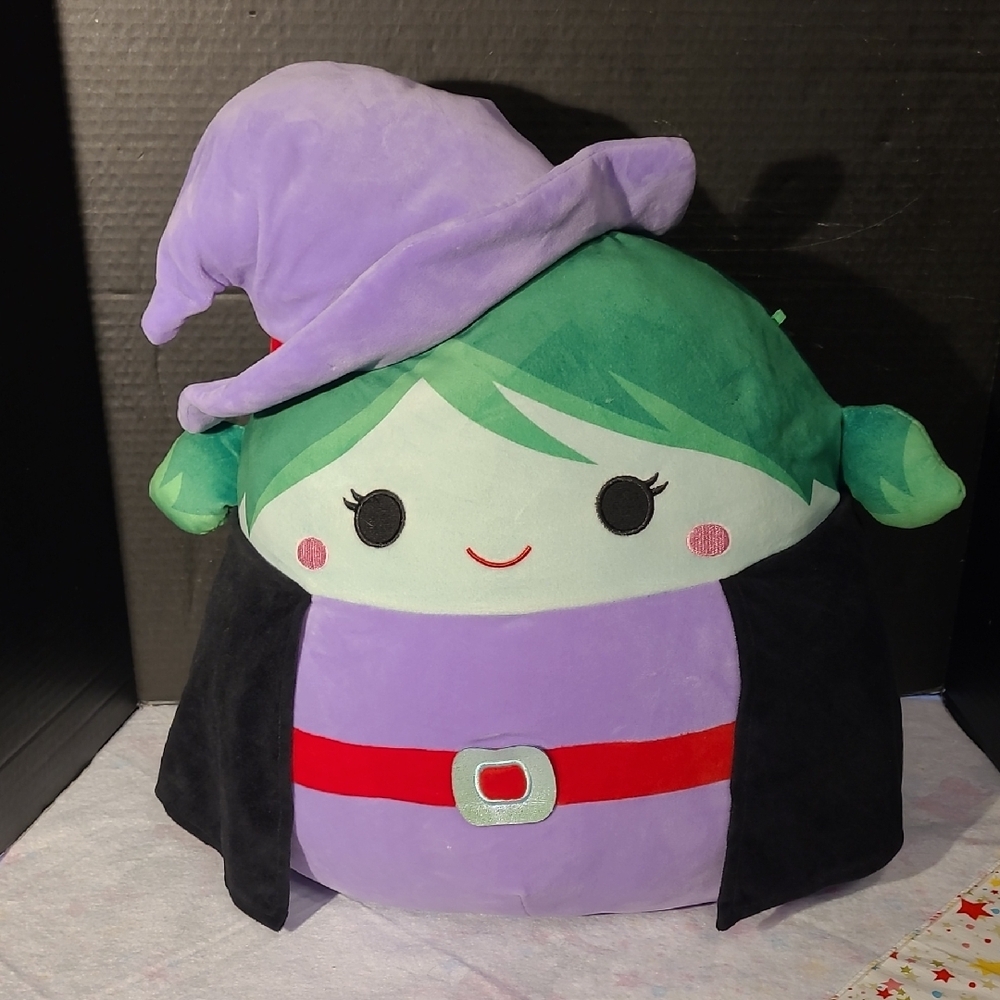 Squishmallow 16 inch Brie The Witch Slightly Used